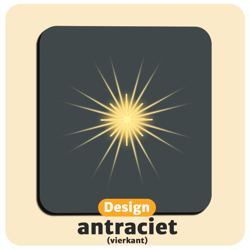 Dessous de verre lumineux avec piles de rechange offertes