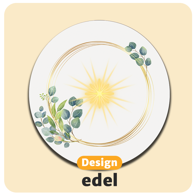 Dessous de verre lumineux avec piles de rechange offertes