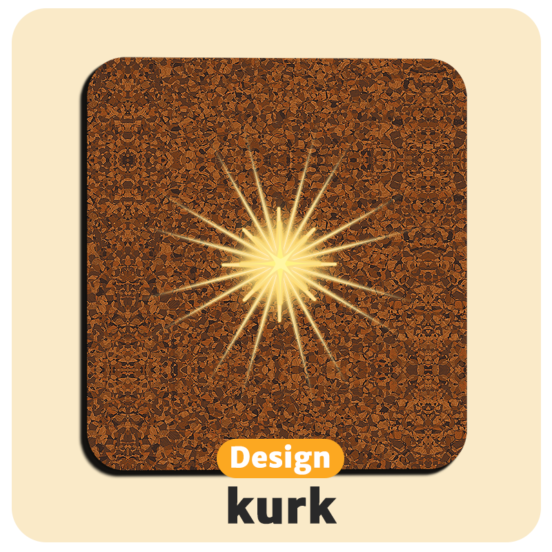 Dessous de verre lumineux avec piles de rechange offertes