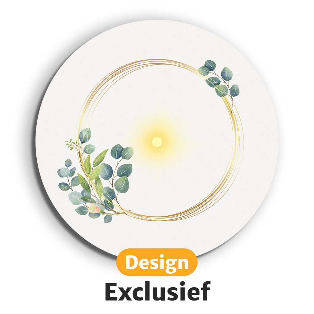 Dessous de verre lumineux avec piles de rechange offertes