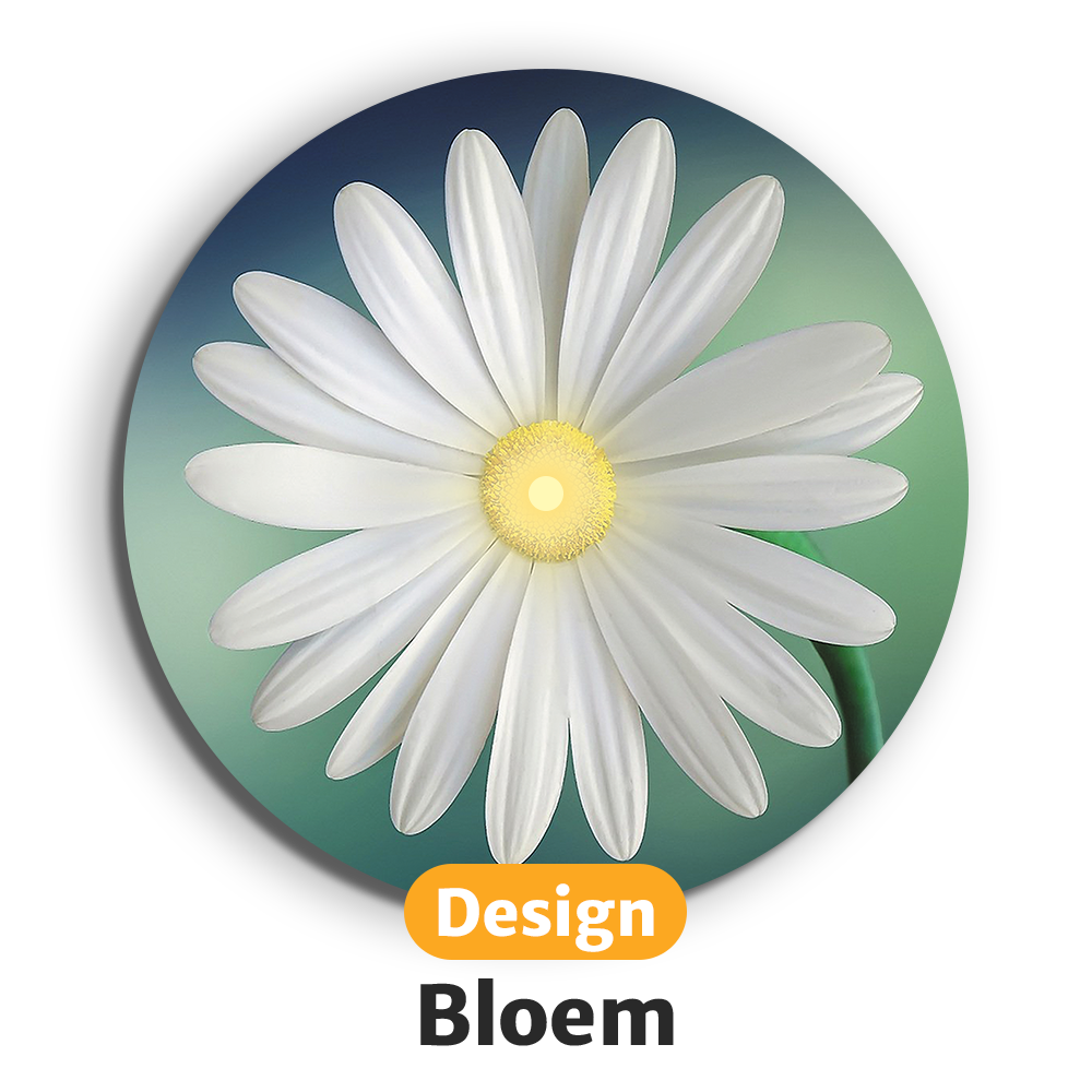 Lichtgevende LED-onderzetters met gratis vervangbatterijen