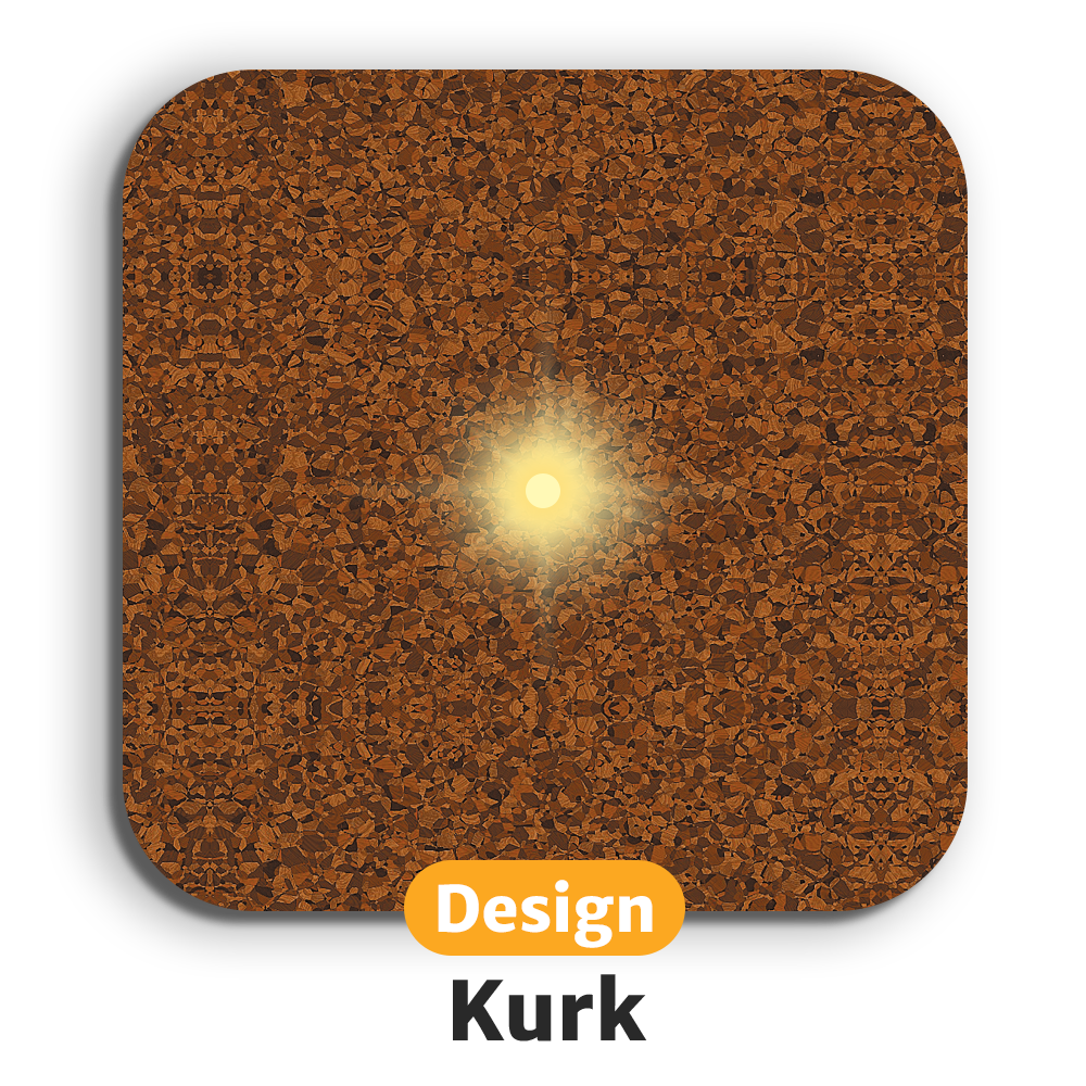 Lichtgevende LED-onderzetters met gratis vervangbatterijen