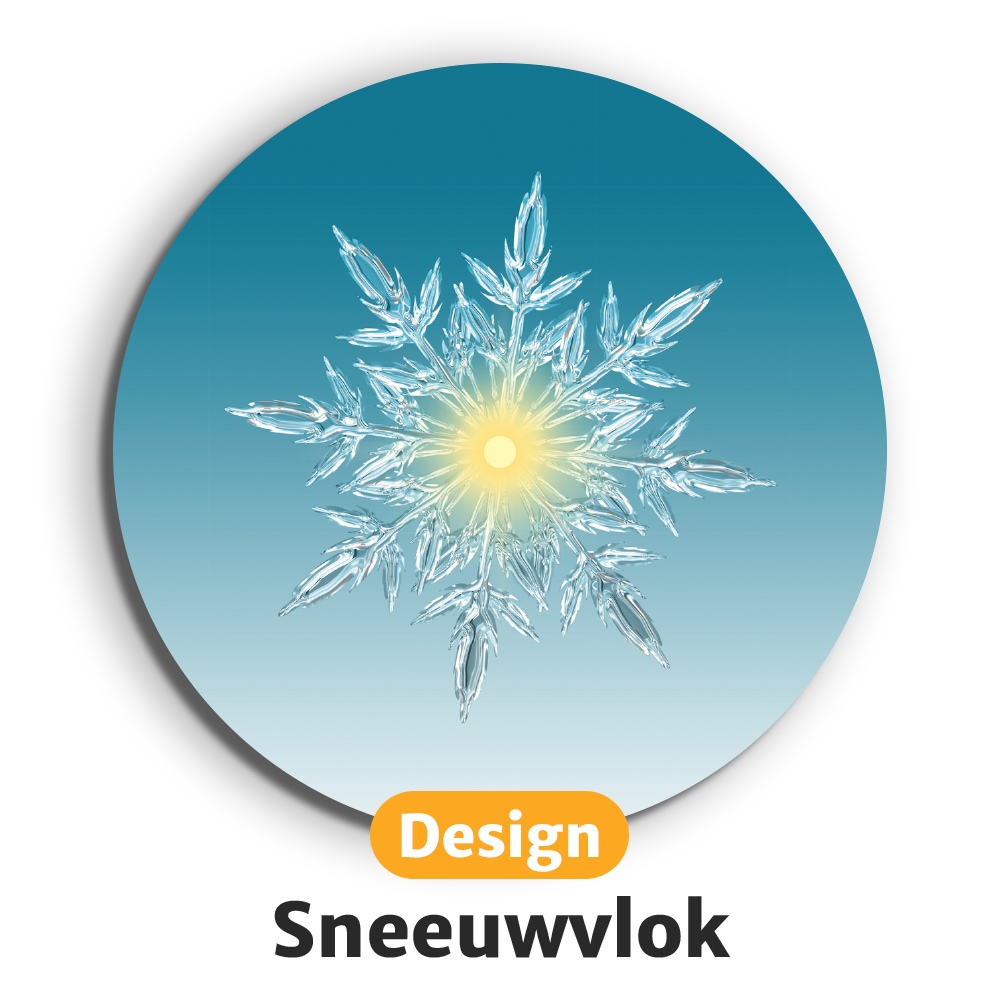 Lichtgevende LED-onderzetters met gratis vervangbatterijen